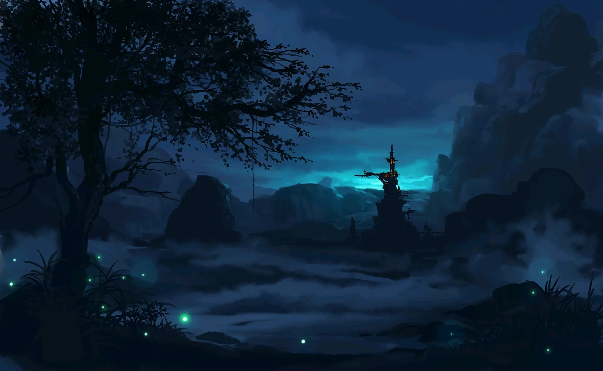 Mobile background image of the blog
